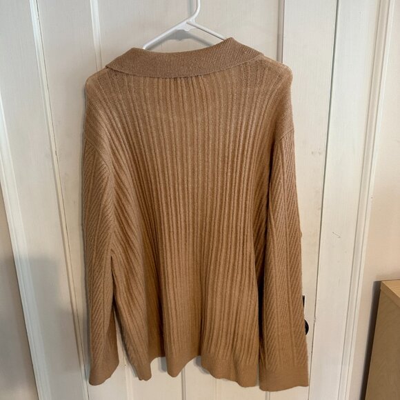 | LOVE ELLIE | Cream Collared Sweater - Picture 4 of 5